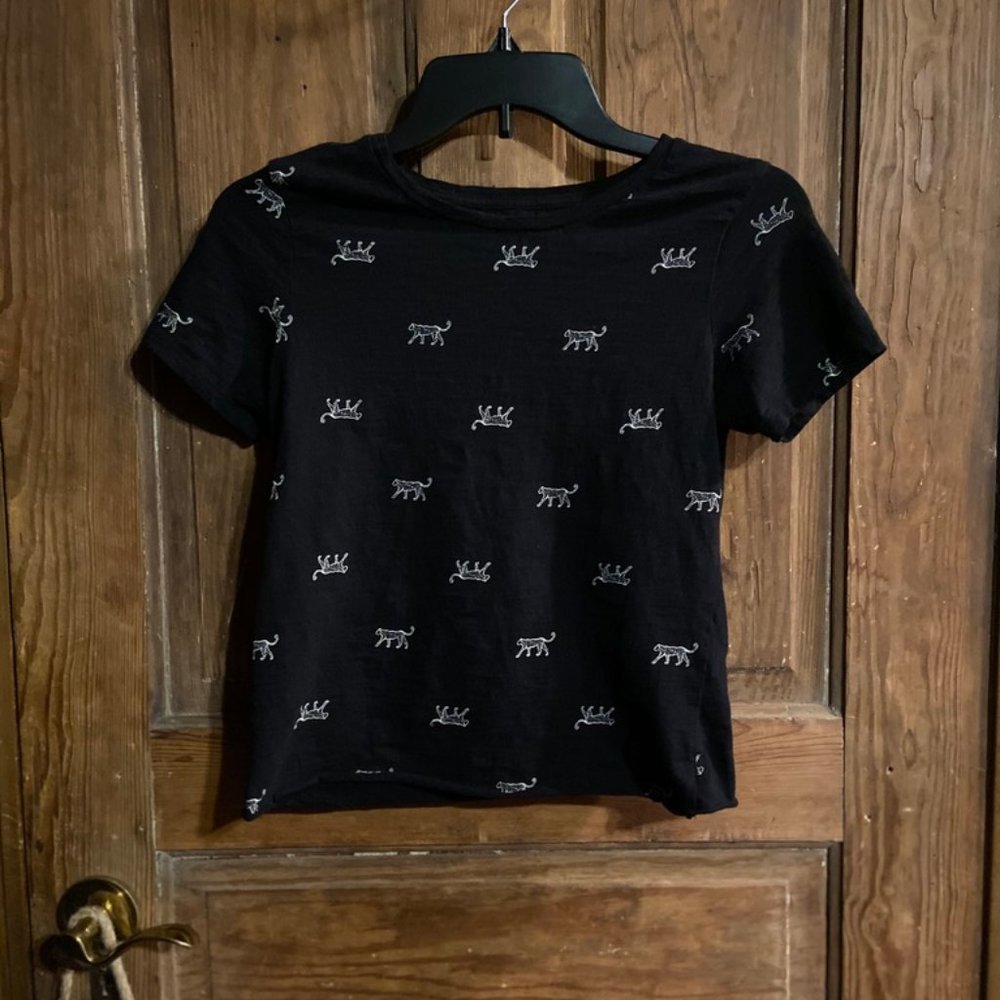 Tiger Cropped Tee {Old Navy} | Size XS